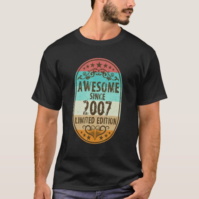Camiseta Increíble desde 2007, 15º cumpleaños (Anverso)