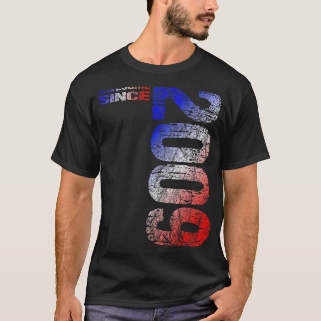 Camiseta Increíble desde 2009 Nacido en el 13º cumpleaños 2 (Anverso)