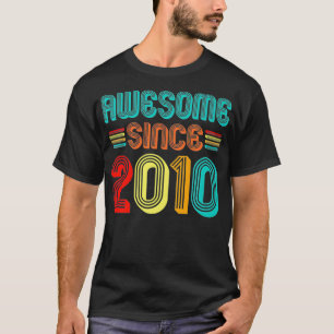 Camiseta Increíble desde 2010 Jueves 12 cumpleaños