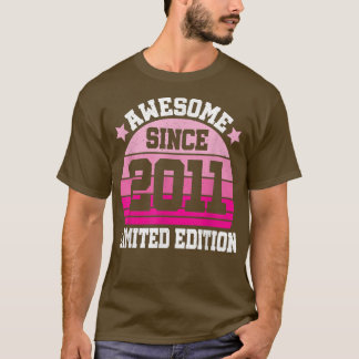 Camiseta Increíble desde 2011, 11º cumpleaños, 11 años