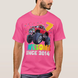Camiseta Increíble desde 2015: Camión monstrual de cumpleañ