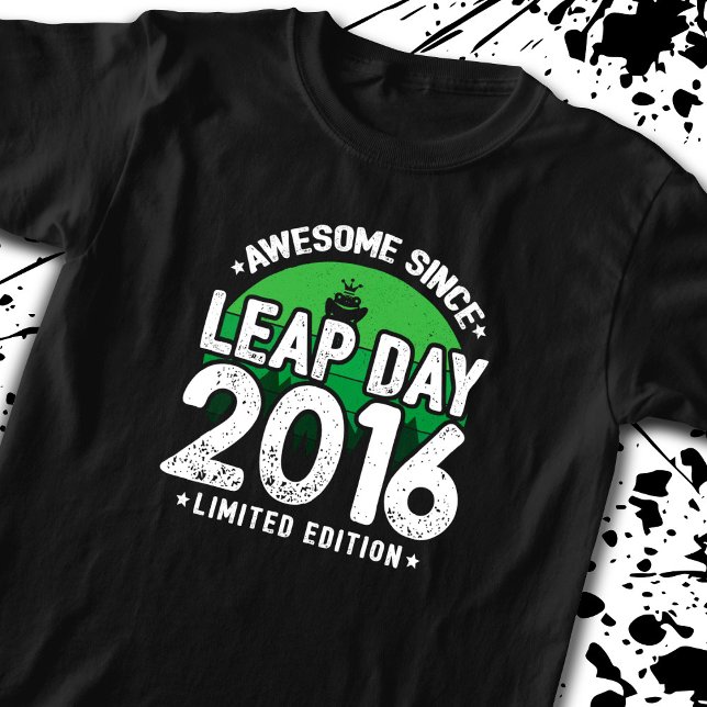 Camiseta Increíble desde 2016 - cumpleaños del año del salt (Subido por el creador)