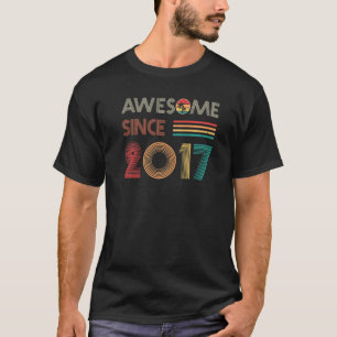 Camiseta Increíble desde 2017 5ª cosecha de cumpleaños 5 añ