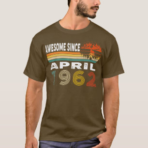 Camiseta Increíble desde abril de 1962