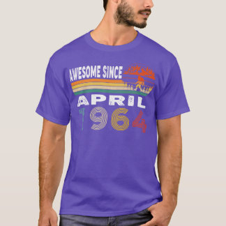 Camiseta Increíble desde abril de 1964