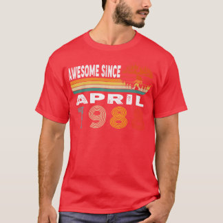 Camiseta Increíble desde abril de 1988