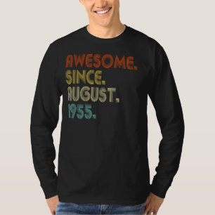 Camiseta Increíble desde agosto de 1955: 67º cumpleaños