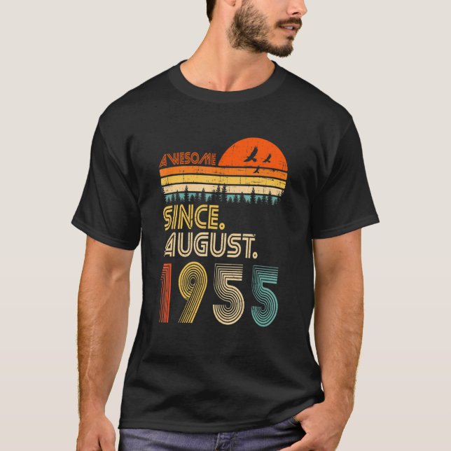 Camiseta Increíble desde agosto de 1955: 67º cumpleaños (Anverso)