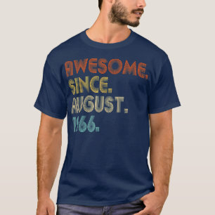 Camiseta Increíble desde agosto de 1966: 56º cumpleaños