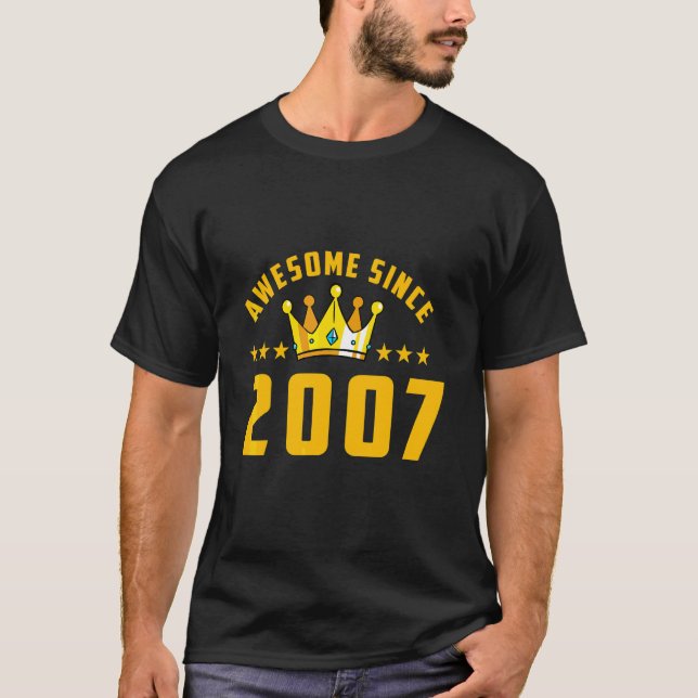 Camiseta Increíble Desde Cumpleaños 2007 (Anverso)