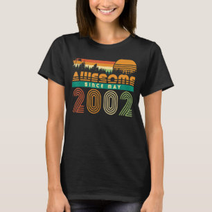 Camiseta Increíble desde el 20 de mayo de 2002, cumpleaños 