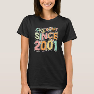 Camiseta Increíble desde el año 2001 de natalidad floral co