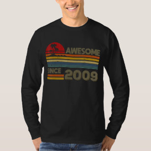 Camiseta Increíble desde el año 2009 13 cumpleaños, 13 años