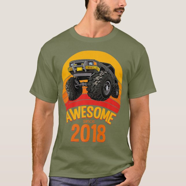 Camiseta Increíble desde el cumpleaños 2018 de un niño de 2 (Anverso)