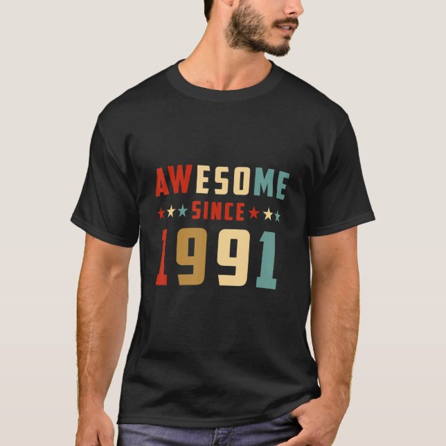 Camiseta Increíble desde el cumpleaños 2 de 1991 (Anverso)
