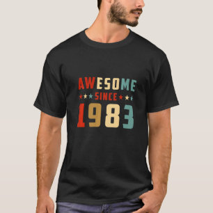 Camiseta Increíble desde el cumpleaños de 1983