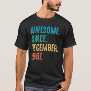 Camiseta Increíble desde el cumpleaños de diciembre de 1967