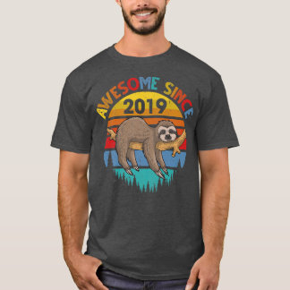 Camiseta Increíble desde el cumpleaños de Sloth 2019 de 3 a