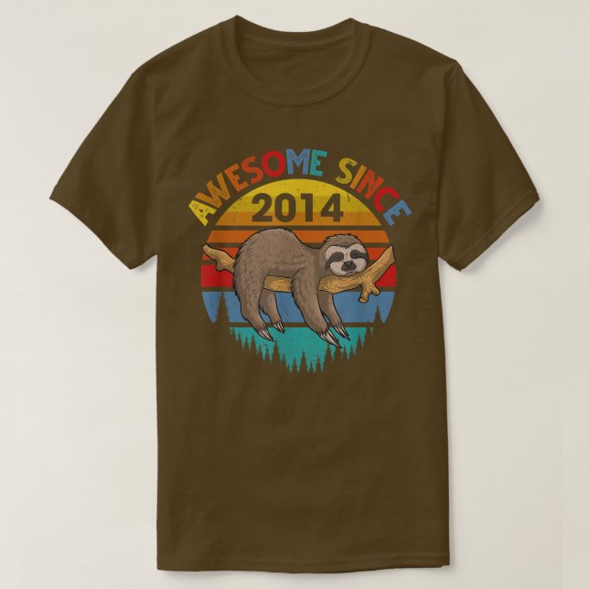 Camiseta Increíble desde el cumpleaños de Sloth en 2014 de  (Diseño del anverso)