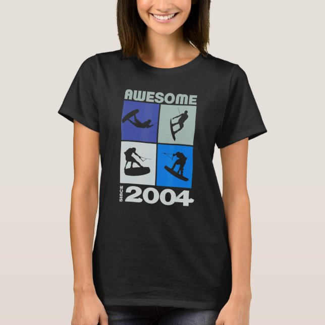 Camiseta Increíble desde el estilo de vida de Wakeboard en  (Anverso)