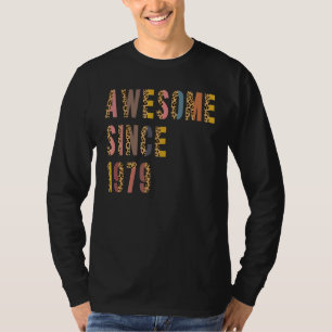 Camiseta Increíble desde el leopardo de 1979, cumpleaños 1