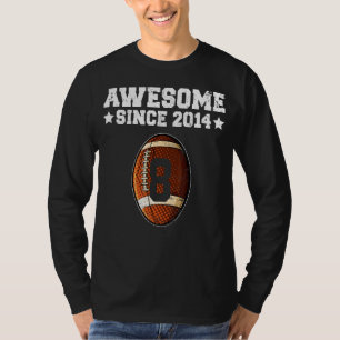 Camiseta Increíble desde el octavo cumpleaños del fútbol 20