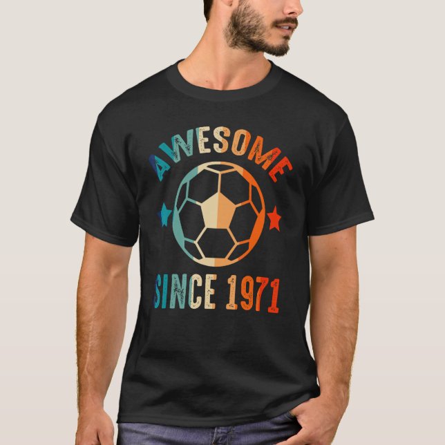 Camiseta Increíble desde el partido de cumpleaños 1971, el  (Anverso)