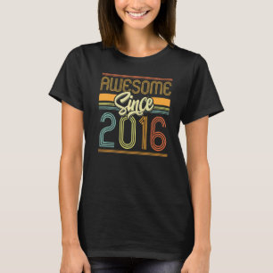 Camiseta Increíble desde el sexto cumpleaños 2016, cumpleañ