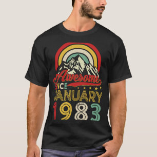 Camiseta Increíble desde enero de 1983, 40 años