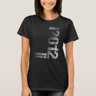 Camiseta Increíble desde enero de 2012 Nacido en el 11º cum
