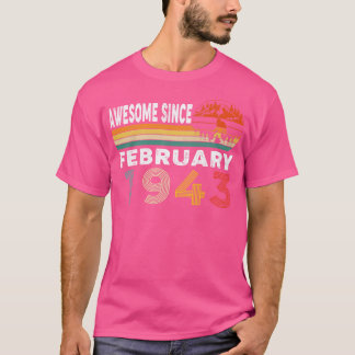Camiseta Increíble desde febrero de 1943
