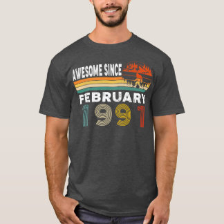 Camiseta Increíble desde febrero de 1991