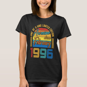 Camiseta Increíble desde febrero de 1996 27 años de edad 27