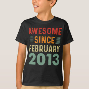 Camiseta Increíble desde febrero de 2013
