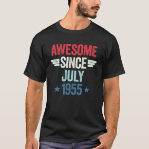 Camiseta Increíble desde julio de 1955