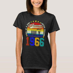Camiseta Increíble desde julio de 1966: 56º cumpleaños
