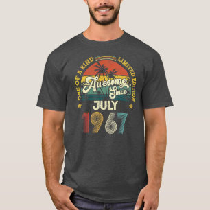 Camiseta Increíble desde julio de 1967: 55º cumpleaños