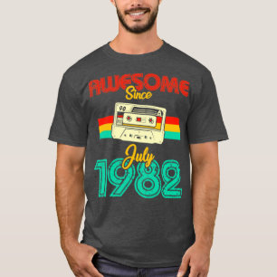 Camiseta Increíble desde julio de 1982