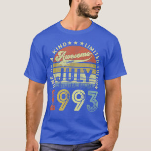 Camiseta Increíble desde julio de 1993 29 años de edad cump