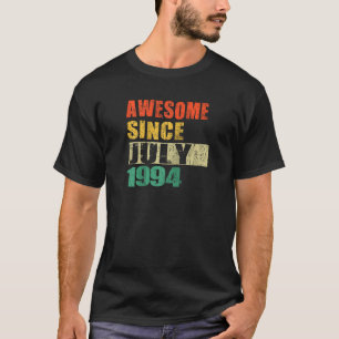 Camiseta Increíble desde julio de 1994: 30 años