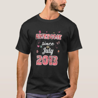 Camiseta Increíble desde julio de 2013, cumpleaños 2013