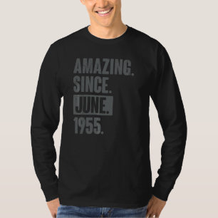 Camiseta Increíble desde junio de 1955 67 años
