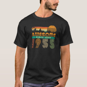 Camiseta Increíble Desde Junio De 1955 Cumpleaños De Los Ho