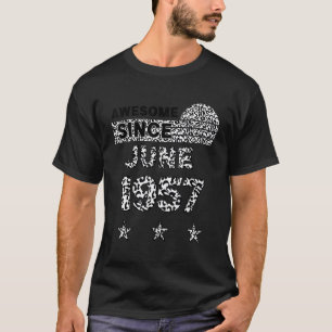 Camiseta Increíble desde junio de 1957, cumpleaños del leop