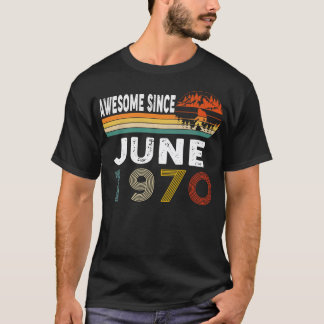 Camiseta Increíble desde junio de 1970