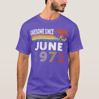 Camiseta Increíble desde junio de 1972