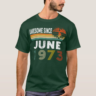 Camiseta Increíble desde junio de 1973