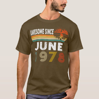 Camiseta Increíble desde junio de 1978