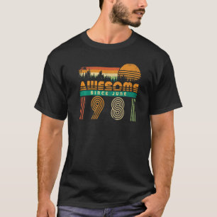 Camiseta Increíble Desde Junio De 1981 Cumpleaños De Los Ho