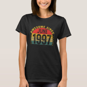 Camiseta Increíble desde junio de 1997: 26 años de mujeres